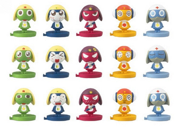 Megahouse Keroro Gunso Chara Fortune 15 Mini Trading Strap Figure Set - Lavits Figure
- 2