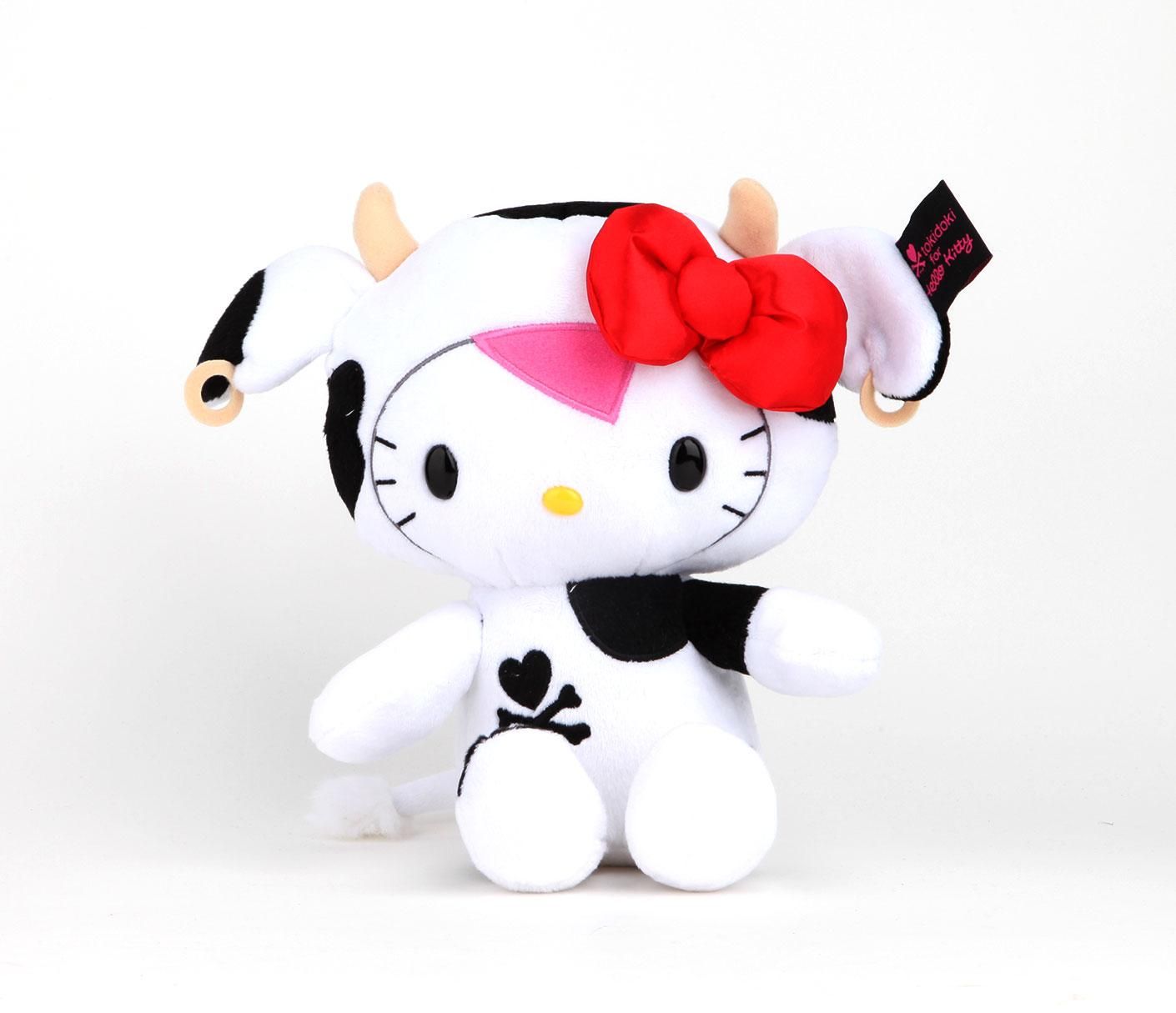 Simone Legno Tokidoki x Hello Kitty Cow Mozzarella Plush Doll 8 Figur –  Lavits Figure
