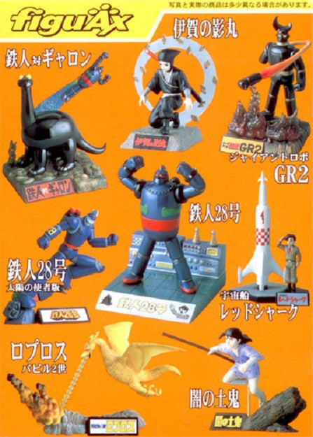 Figuax Featuring Yokoyama Mitsuteru 8 Trading Collection Figure Set Tetsujin 28 - Lavits Figure