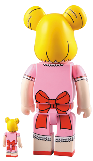 Medicom Toy 2009 Be@rbrick 400% 100% Bearbell Mysterious Beaberu Pink Ver 11" Vinyl Collection Figure - Lavits Figure
- 2