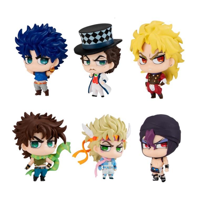 Bandai JoJo's Bizarre Adventure SD Gashapon 05 6 Collection Figure Set