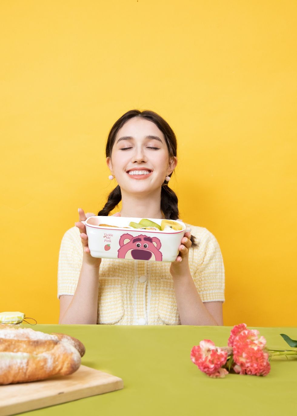 Disney Winnie The Pooh x Pixar Lotso Taiwan Cosmed Limited 1000ml Lunch Box