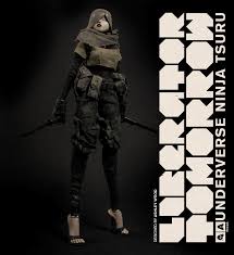 ThreeA 3AA Toys 1/6 12" Ashley Wood Tomorrow Queen Underverse Ninja Tsuru ver Vinyl Action Figure