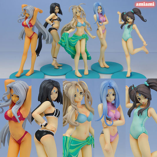 Happinet Ah Oh My Goddess Beashside Collection Box 10 Trading Figure Set - Lavits Figure