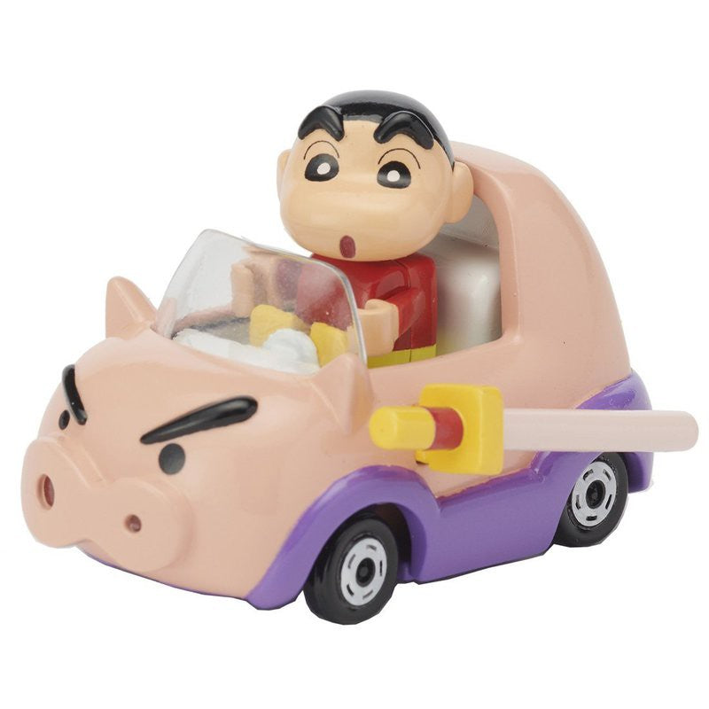 Takara Tomy Dream Tomica Car Ride On R06 Crayon Shin Chan x Buriburizaemon  Car Figure