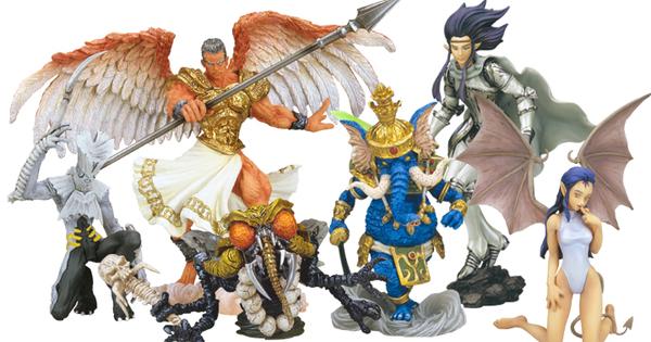 Kotobukiya One Coin Grande Series Shin Megami Tensei Part 2 6+1 Secret 7 Trading Figure Set