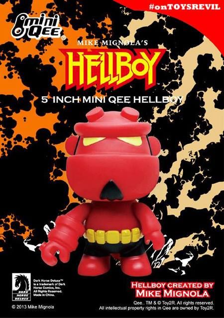 Toy2R Mini Qee Mike Mignola Hellboy 5" Collection Figure