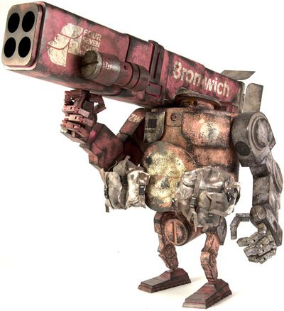 ThreeA 3A Toys 1/12 Ashley Wood WWRp Heavy Bramble Bromwich ver Vinyl Figure