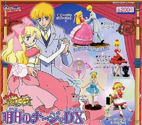 Bandai Tomorrow's Ashita No Nadja Gashapon DX Vol 1 5 Trading Figure Set - Lavits Figure