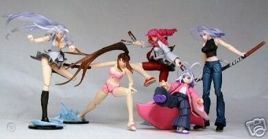Kaiyodo K&M Tenjo Tenge Inferno Paradiso Gashapon Part 2 5 Figure Set