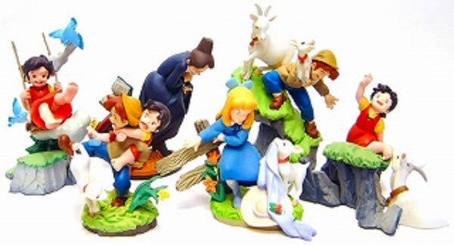 Kaiyodo Heidi Girl of Alps Mini Vignette Collection Part 2 6 Trading Figure Set - Lavits Figure
 - 2