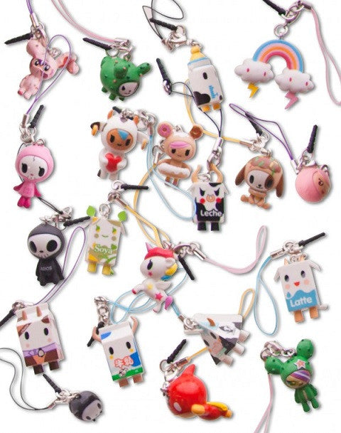 StrangeCo 2009 Simone Legno Tokidoki Frenzies Classic 10 Random Box 1" Strap Figure Set - Lavits Figure
 - 1