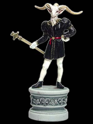 Yanoman Demon's Chronicle Part III 3 Chess Figure Type I Monochrome ver