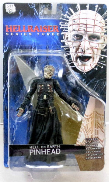 Reel Toys Neca Hellraiser Series 3 Three Hell On Earth Pinhead Trading Collection Figure Set - Lavits Figure