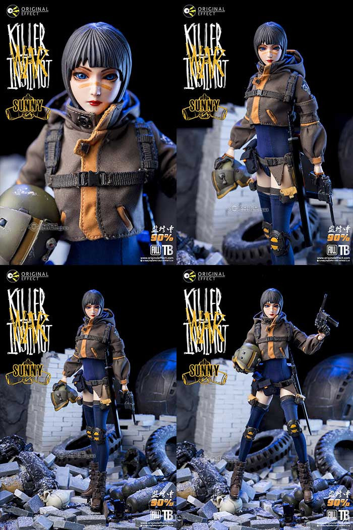 Original Effect 1/6 12" OE-501 Killer Instinct War Sunny Action Figure - Lavits Figure