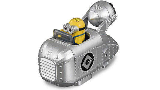 Takara Tomy Dream Tomica Car Ride On R01 Minion x Dave & Gru's car Figure