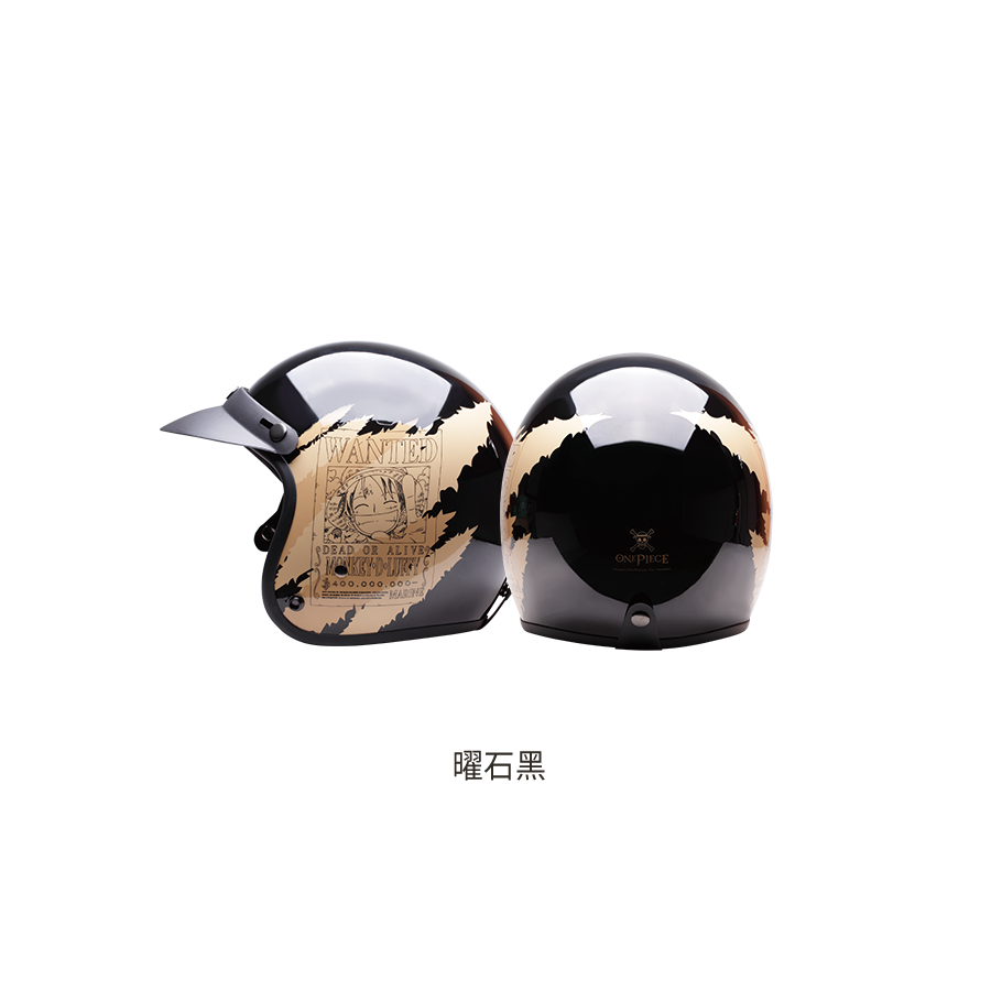 One Piece x Lee Taiwan Family Mart Limited Helmet Black ver