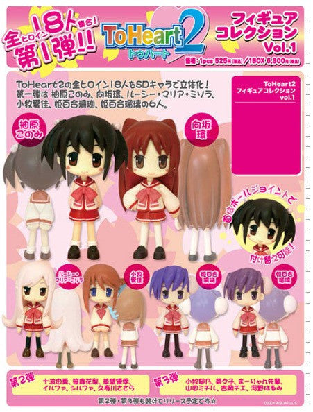 Toy's Planning Palm Characters ToHeart2 Part 1 12 Trading Collection Figure Set - Lavits Figure