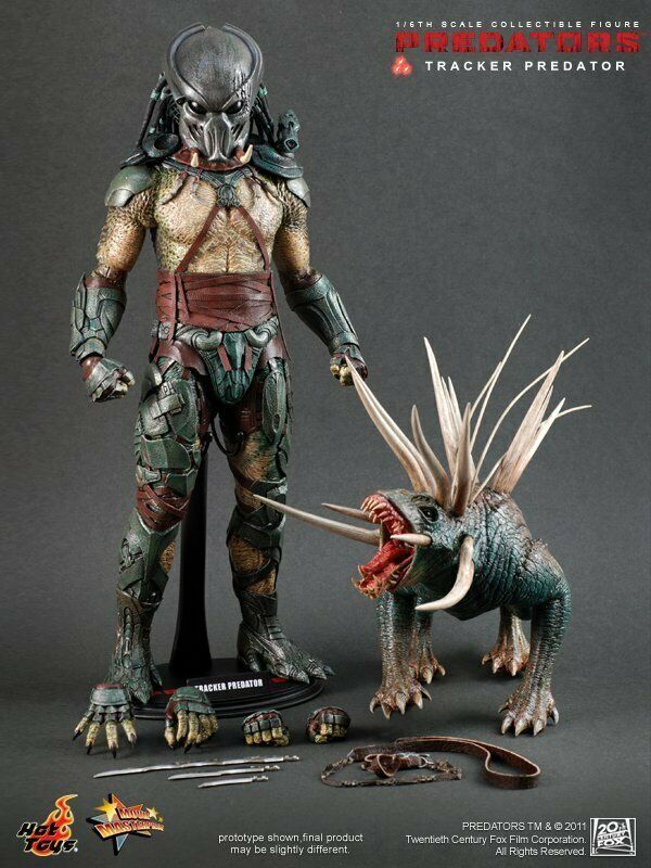 Hot Toys 1/6 12" Predators Tracker Predator Action Figure
