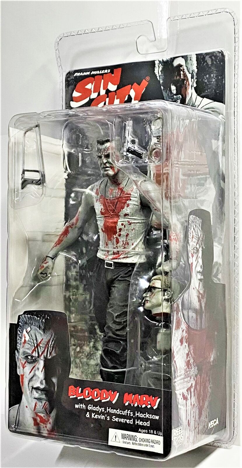 Reel Toys Neca Toyfare Exclusive Sin City Series 2 Bloody Marv Trading Figure
