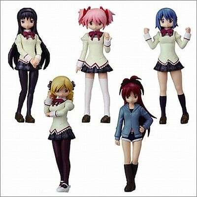 Takara Tomy Puella Magi Maho Shojo Madoka Magica Gashapon 5 Collection Figure Set