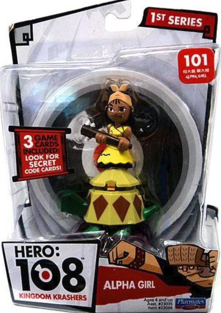 Hero 108 Kingdom Krashers 101 Alpha Girl Trading Figure