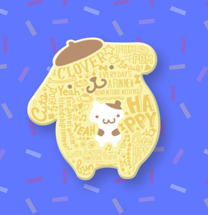 Sanrio Characters Family Mart Limited Pom Pom Purin Diatomaceous Coaster