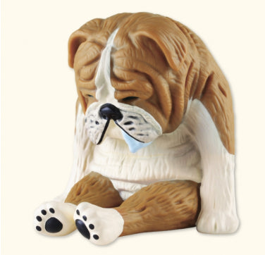 Panda's Ana Zoo Sleeping Animal Taiwan Family Mart Limited English Bulldog Ver 6" Soft Coin Bank Figure