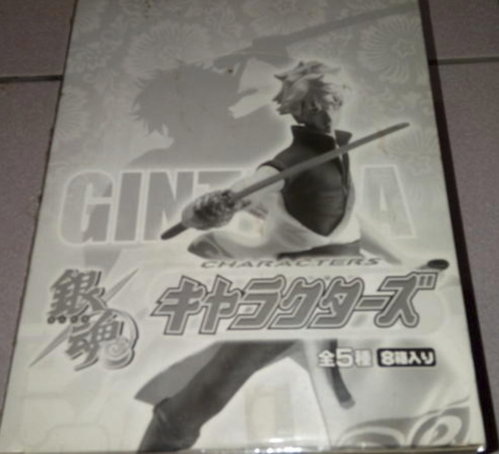 Bandai Gintama Characters Sealed Box 8 Trading Figure Set