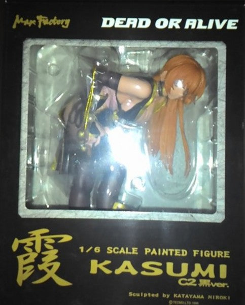 Max Factory 1/6 Dead Or Alive DOA Kasumi Ayane C2 Black Ver Pvc Figure