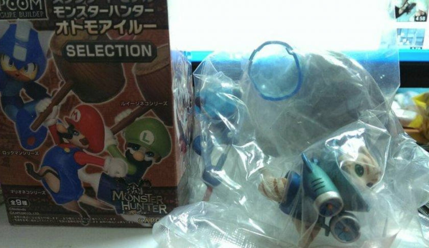 Capcom Monster Hunter Builder Standard Model Otomo Airou Robot Cat Trading Figure