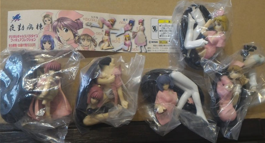 Millennium DGP Digital Gals Gashapon Night Shift Nurses Yakin Byoutou Part 1 5 Figure Set