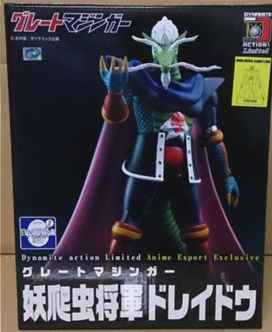 Evolution Toy Dynamite Action No Limited Anime Export Exclusive Great Mazinger General Draydou Figure