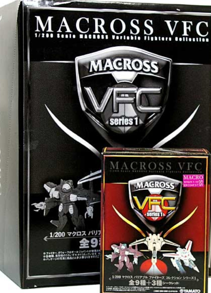 Yamato 1/200 Robotech Macross VFC Variable Frontiers Collection 9+3 Secret 12 Trading Figure Set