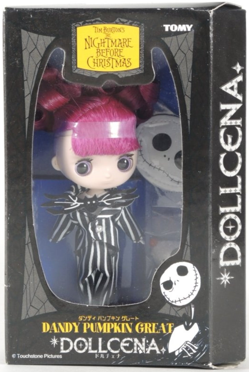 Tomy Dollcena Disney Nightmare Before Christmas Jack Dandy Pumpkin Great Doll Figure