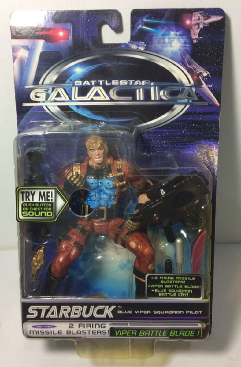 Trendmasters Battlestar Galactica Starbuck Action Figure