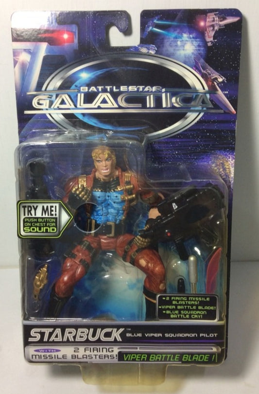 Trendmasters Battlestar Galactica Starbuck Action Figure