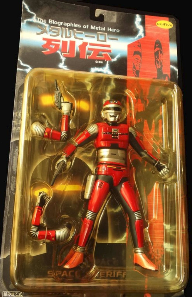 Unifive The Biographies Of Metal Hero Series Space Sheriff Sharivan Action  Figure