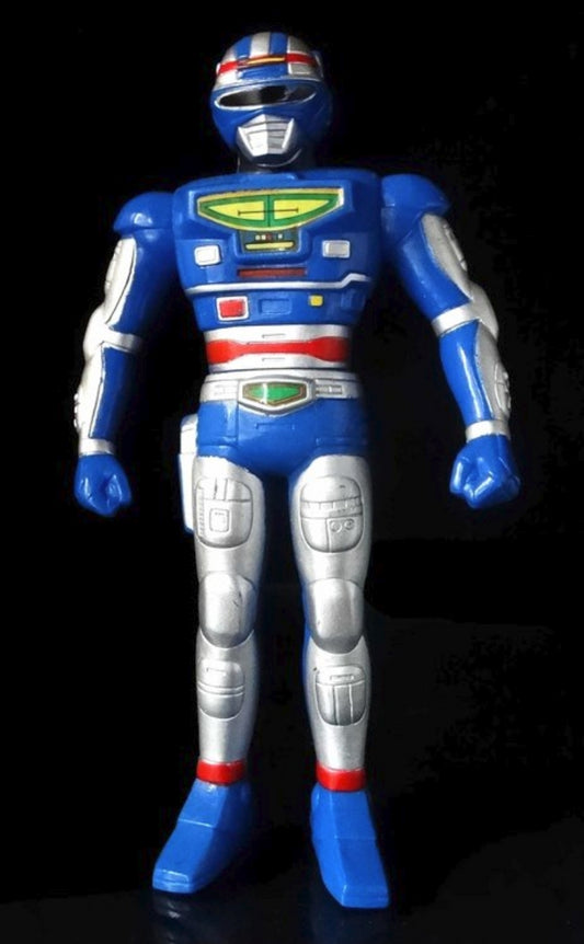 Bandai1990 Metal Hero Series Space Sheriff Shaider 6" Action Figure Used