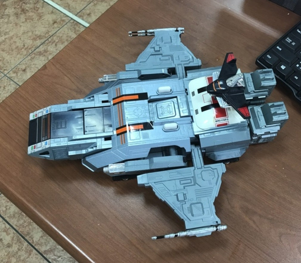 Bandai Metal Hero Series Space Sheriff Sharivan DX Grand Birth Action Figure Used