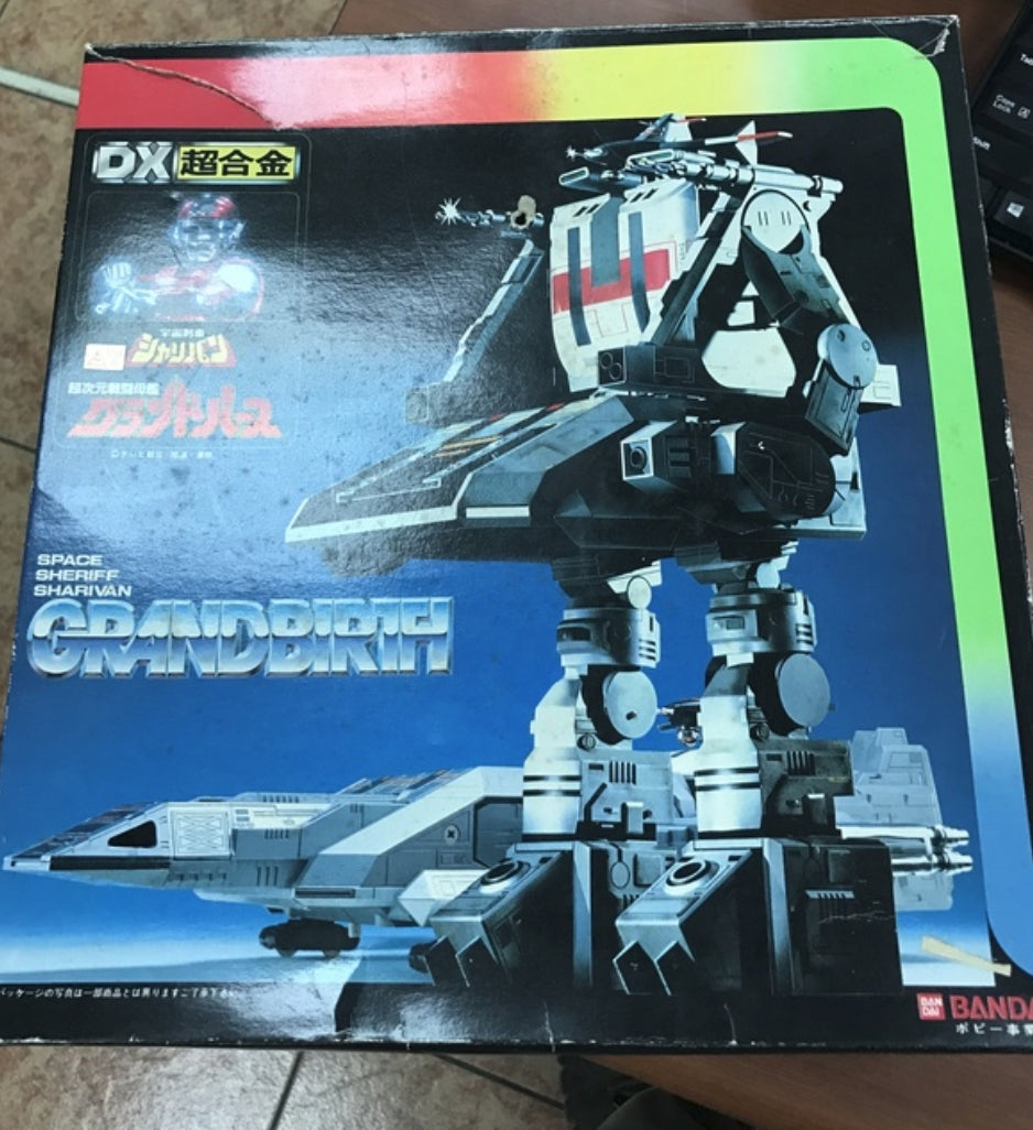 Bandai Metal Hero Series Space Sheriff Sharivan DX Grand Birth Action Figure Used