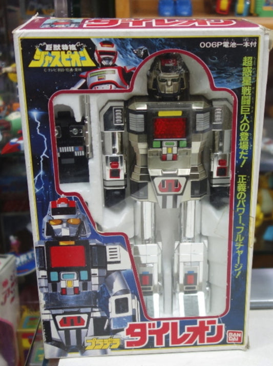 Bandai Metal Hero Series Kyojuu Tokusou Juspion Daileon Action Figure Used