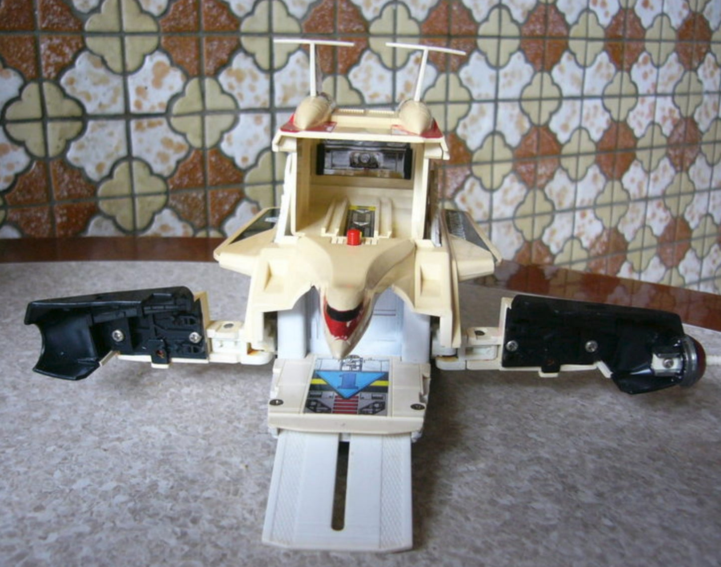 Bandai Power Rangers Choushinsei Sentai Flashman DX Star Condor Ship Action Figure Used
