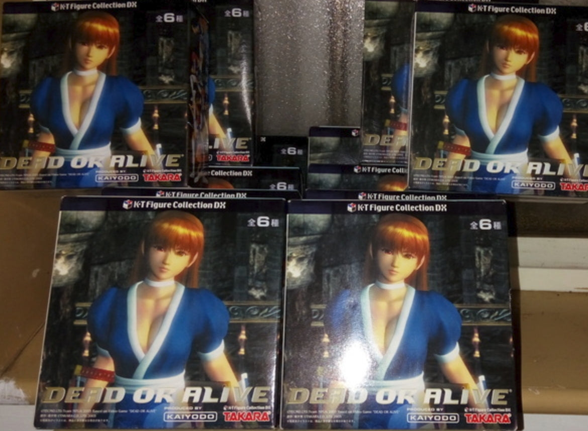 Kaiyodo Takara Dead Or Alive DOA Sealed Box 12 Trading Figure Set