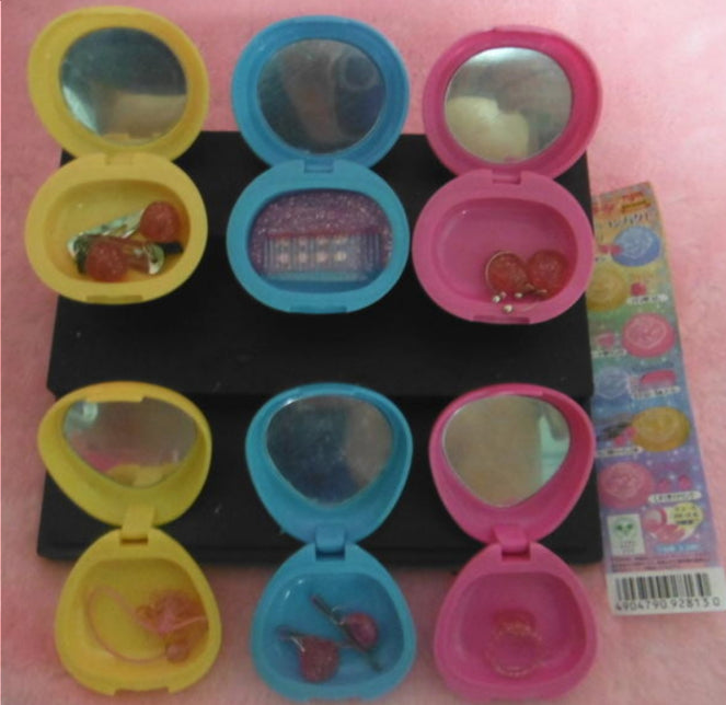 Yujin Disney Princess Gashapon Jewelry Box 6 Figure Set