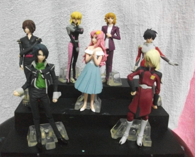 Bandai Gundam Gashapon Seed Destiny Part 1 7 Collection Figure Set