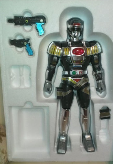 Bandai Toei Metal Hero Series Tokusou Robot Janperson Gun Gibson Action Figure Used