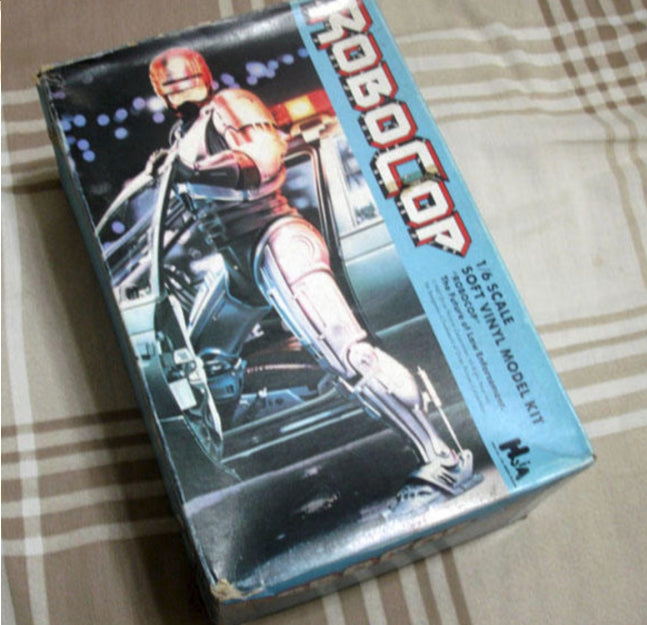 1/6 Robocop Soft Vinyl Cast Model Kit Figure Used
