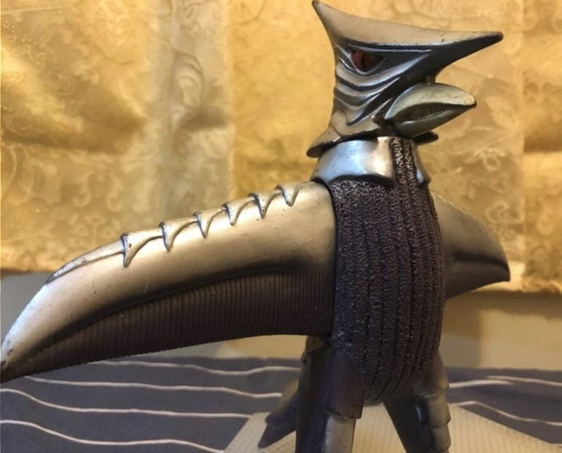 Bandai Godzilla Monster Kaiju Zigra 9" Soft Vinyl Trading Collection Figure Used B