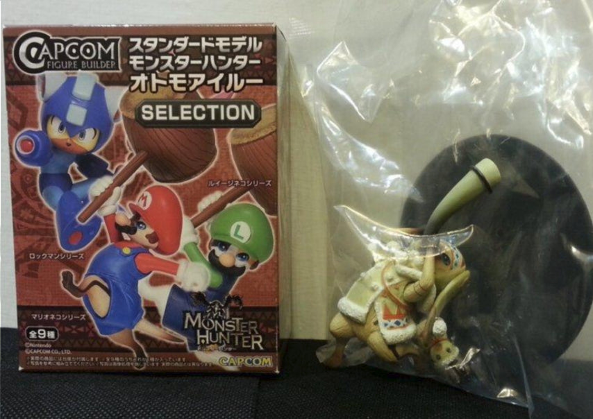 Capcom Monster Hunter Builder Standard Model Otomo Airou White Bunny Trading Figure